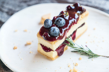 blueberry cheese cake