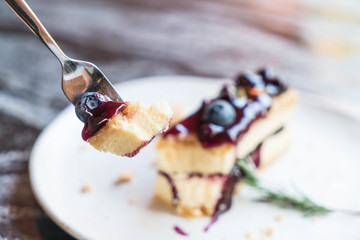 blueberry cheese cake