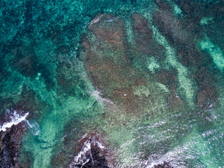Plage de la côte Est de l'Île Maurice