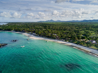 Plage de la côte Est de l'Île Maurice