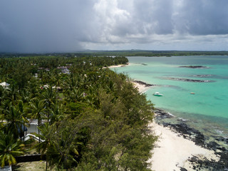 Plage de la côte Est de l'Île Maurice