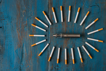 vape and cigarettes
