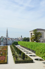 Obraz premium View of the city of brussels, belgium
