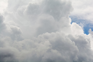 Blue sky clouds in the day
