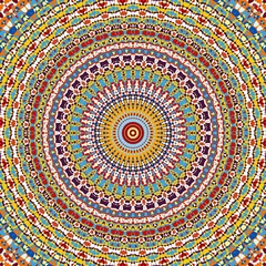 Abstract round pattern