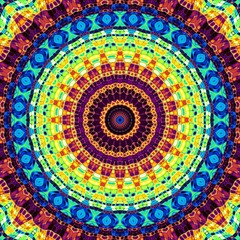 Abstract round pattern