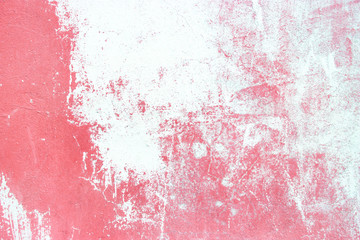 Red wall texture, color plaster surface, abstract background