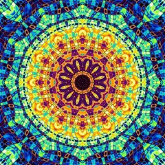 Abstract round pattern