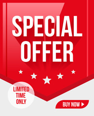 Special Offer Limited Time Ribbon