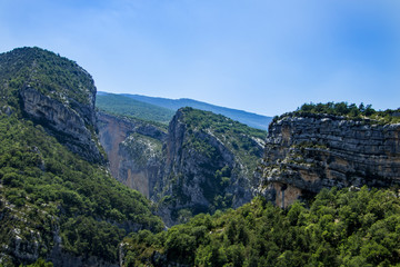 Fototapeta na wymiar Die Berge von Südfrankreich