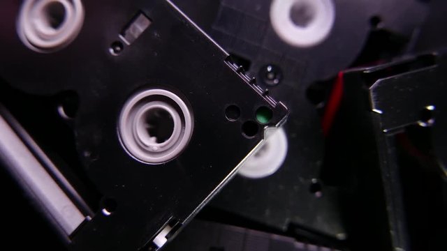 Video cassette mini dv camera. 4K UHD