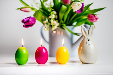 eggs candle foer easter isolated