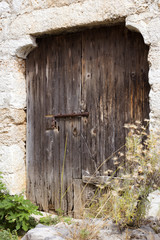 Old doors in Dalmatia
