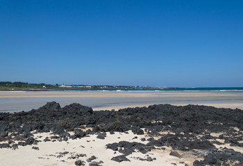 Beach at Jeju island 