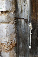 Old doors in Dalmatia