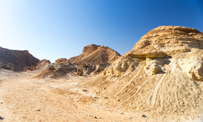 Fototapeta na wymiar Arava desert travel in Israel