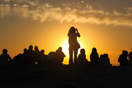people silhouette