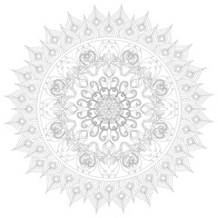 Vector design elements in a traditional Oriental style.