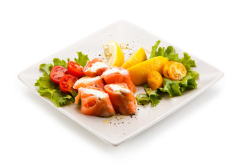 Smoked salmon 