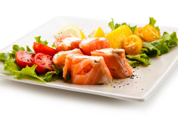 Smoked salmon 