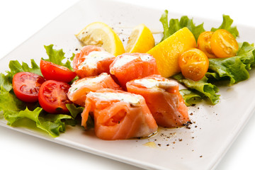 Smoked salmon 