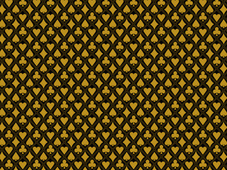 Poker gold background