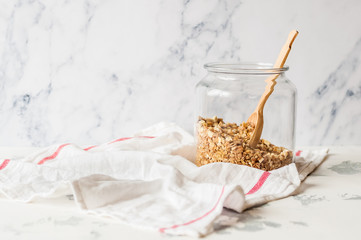 Homemade Granola in a Jar