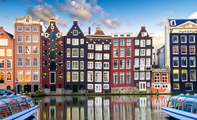 Amsterdam, Pays-Bas - obrazy, fototapety, plakaty