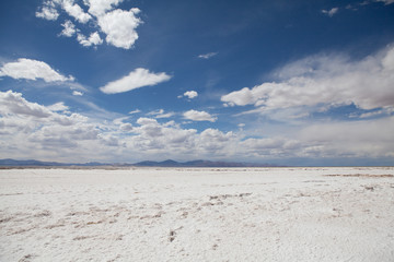 Salt desert in Bolivia