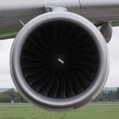 Turbine on the wing