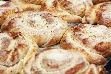 typical Turkish owen product pastry pogaca