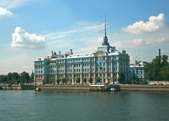 The Nakhimov Naval School, Saint-Petersburg, Russia - July 2016