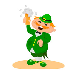 Saint Patrick's day, happy englishman