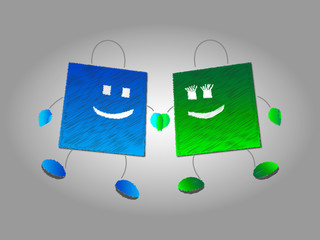 Shopping bags