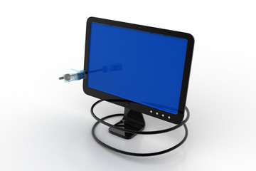 Internet connection concept