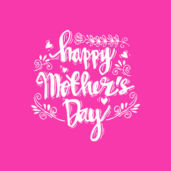Mothers day hand lettering handmade calligraphy