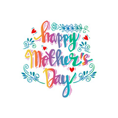 Mothers day hand lettering handmade calligraphy