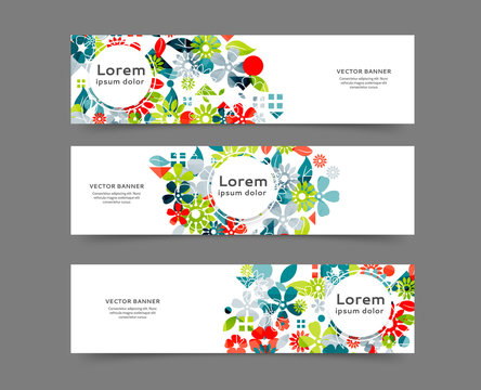 Web banner templates