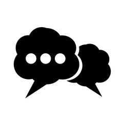 Speech bubble icon