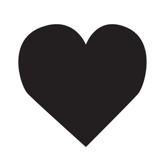 Heart icon vector illustration