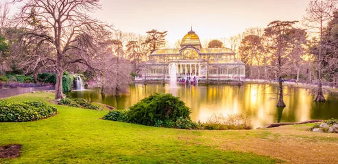 Foto op Canvas Sunset in the Crystal Palace © LucVi