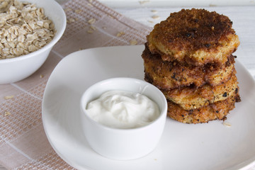 Pancakes oatmeal