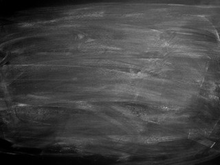 Abstract Chalk rubbed out on blackboard for background. texture for add text or graphic design.