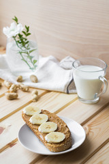 Healthy breakfast time