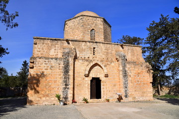 Fototapeta na wymiar church in Dasaki Achnas, Cyprus 