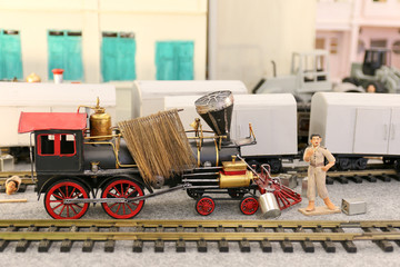Locomotive toy model