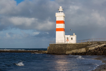 Lighthouse Gardur Island
