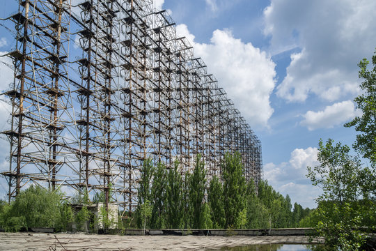 Duga Over The Horizon Radar System In Chernobyl Exclusion Zone, Ukraine