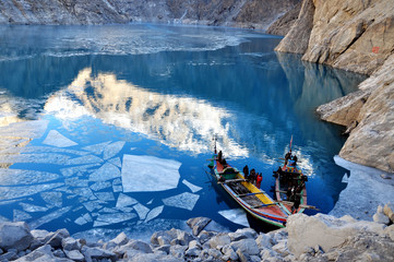 Attabad lake
The lake was formed due to a massive landslide at Attabad village in...