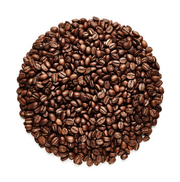 Circle Of Coffee Beans